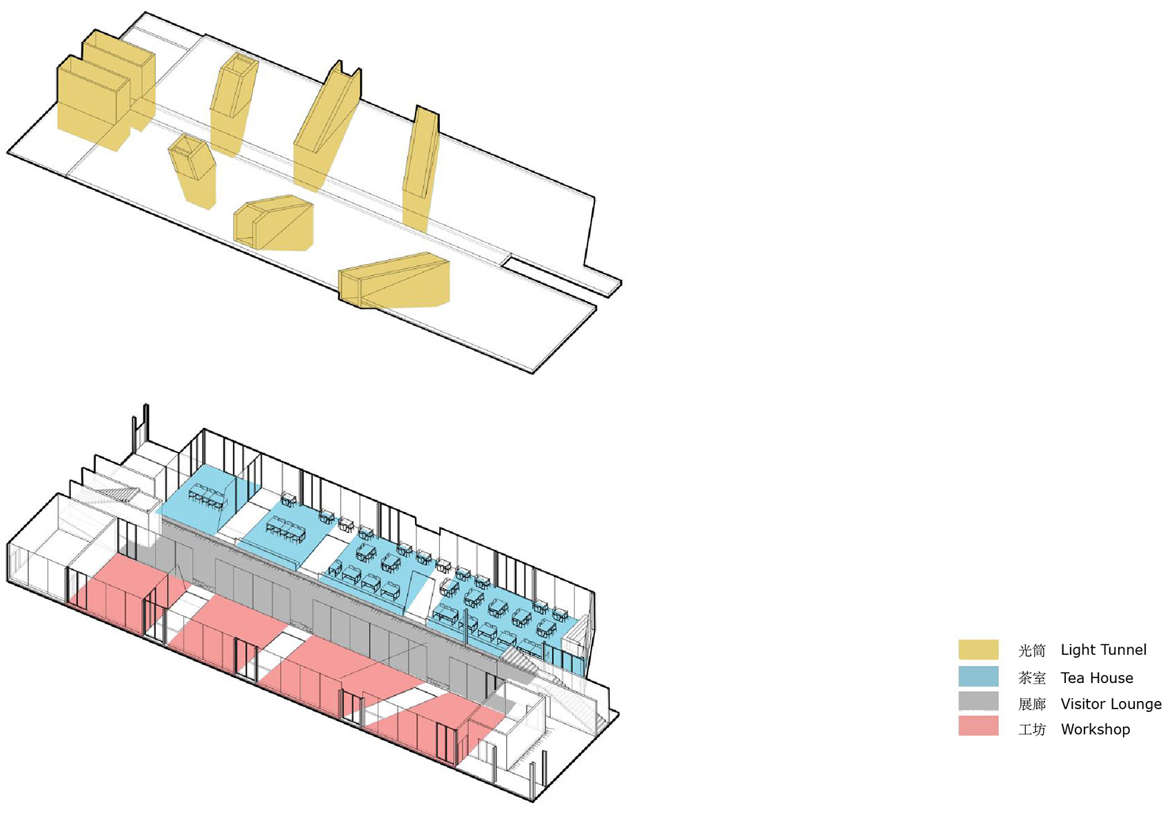 huiming tea space china by xu tiantian dna design and architecture