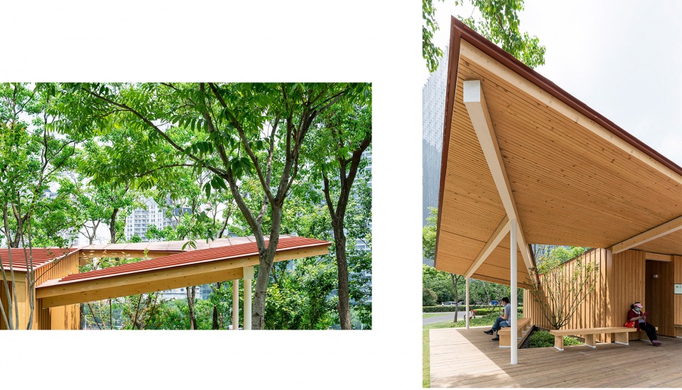 river view service kiosk east bund shanghai by atelier z