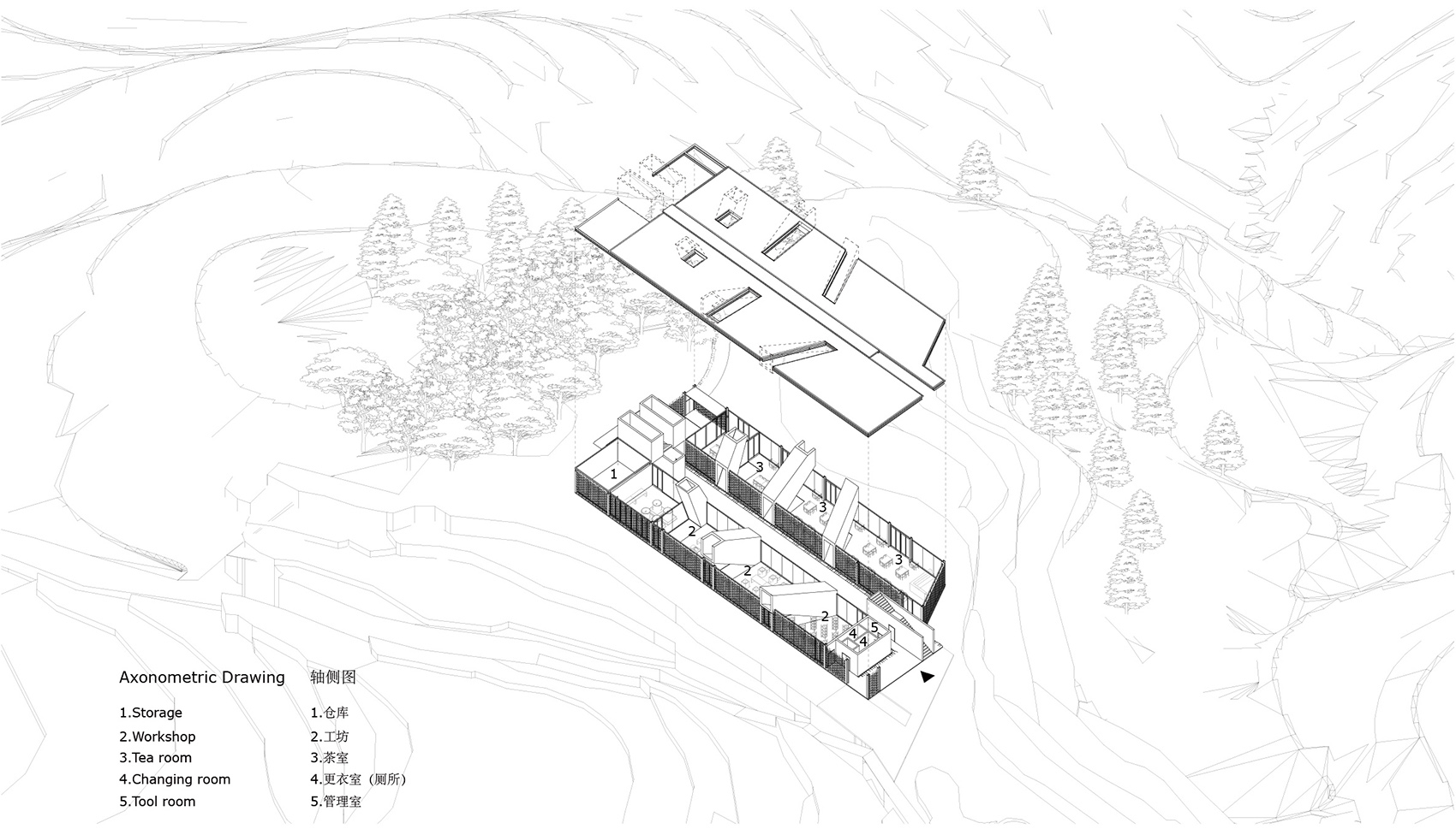 huiming tea space china by xu tiantian dna design and architecture