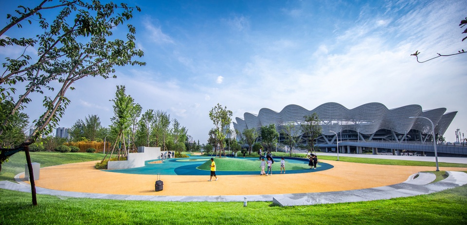 Landscape of Xi’an Olympic Sports Center ADEA