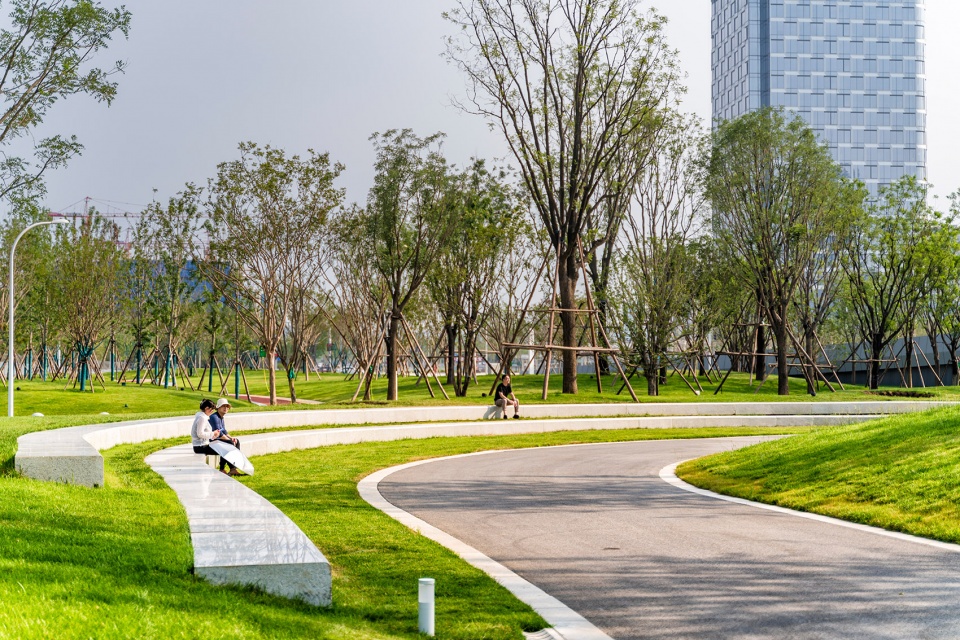 Landscape of Xi’an Olympic Sports Center ADEA
