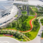 西安奥体中心景观设计 / 中国建筑西北设计研究院有限公司装饰环艺院