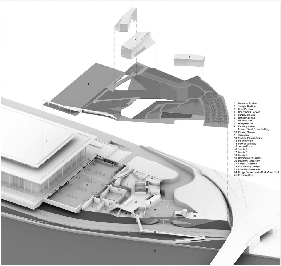 The REACH at The Kennedy Center for the Performing Arts Steven Holl Architects