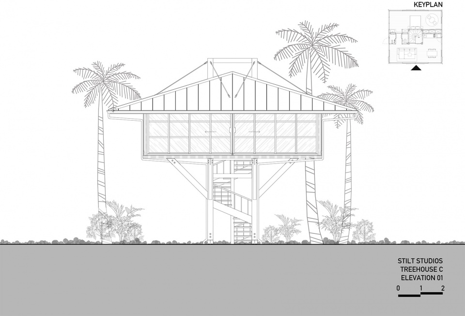 Treehouse C Stilt Studios