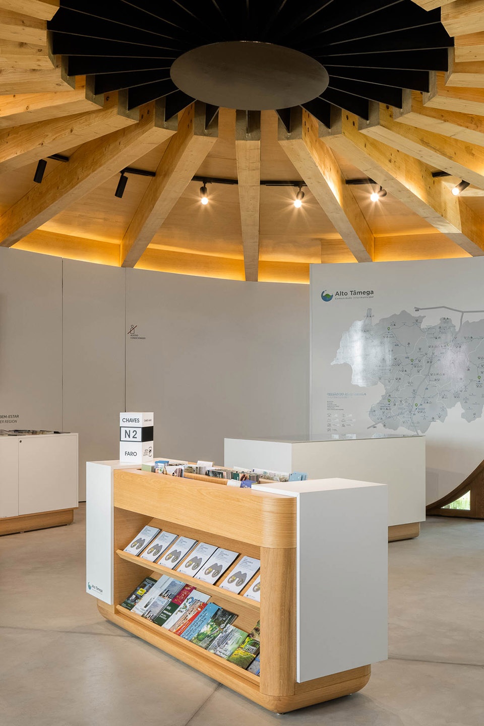 alto tamega tourism info point portugal by and re architecture