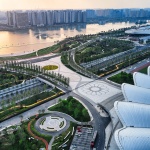 西安奥体中心景观设计 / 中国建筑西北设计研究院有限公司装饰环艺院