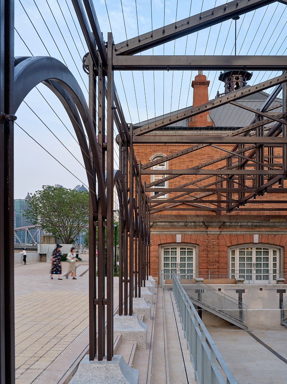 renovation of shanghai rowing club and surrounding public space china by tjadoriginal design studio