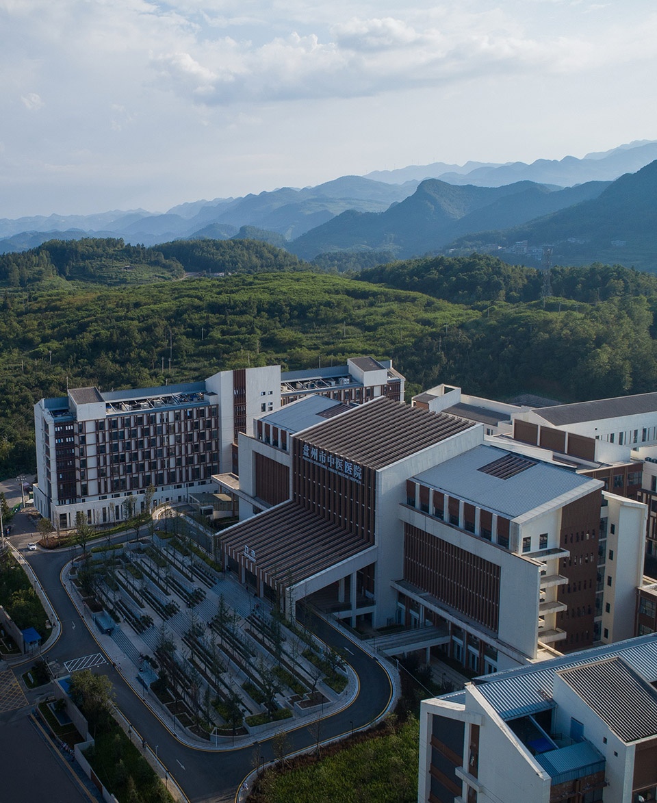 Panzhou Traditional Chinese Medicine Hospital Landscape Design Mind Studio