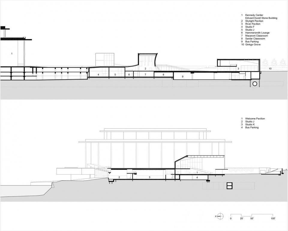 The REACH at The Kennedy Center for the Performing Arts Steven Holl Architects