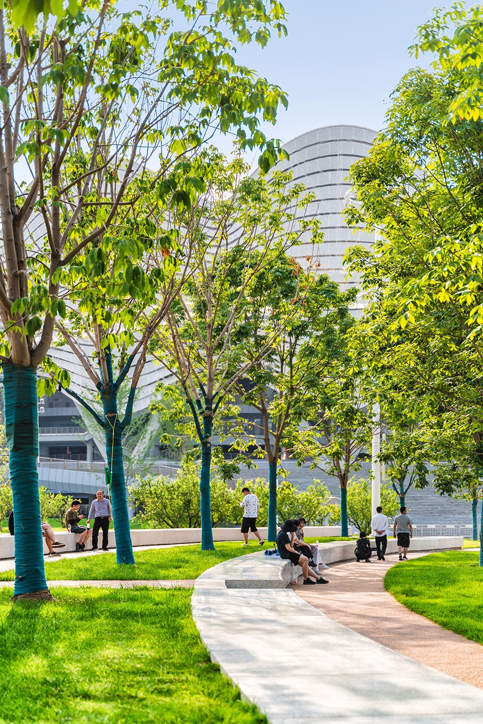 Landscape of Xi’an Olympic Sports Center ADEA