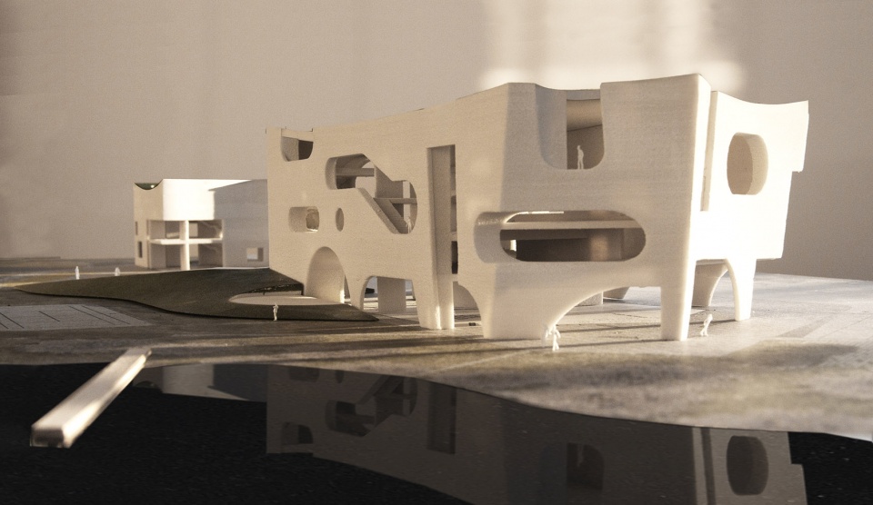 Cofco Cultural and Health Center Steven Holl Architects