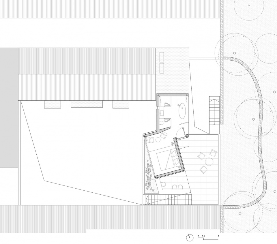 Mountain courtyard OEO