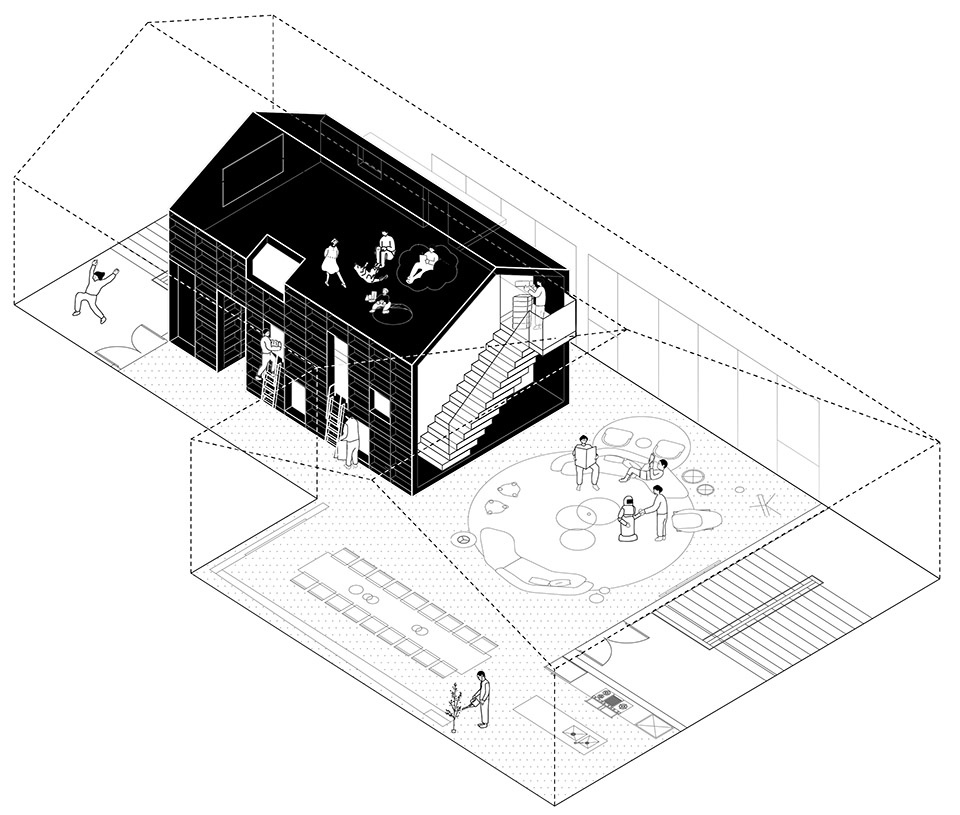 house in the house china by muxin studio