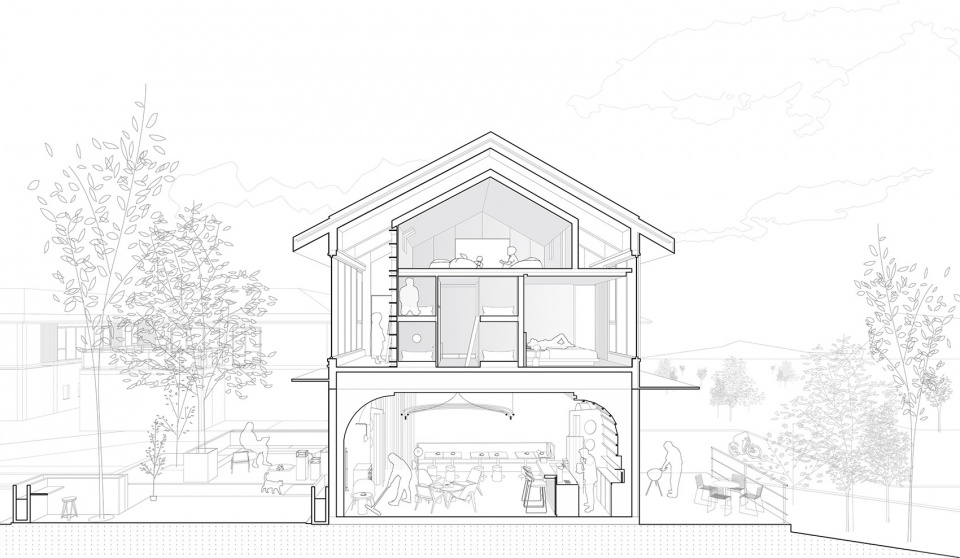 house in the house china by muxin studio