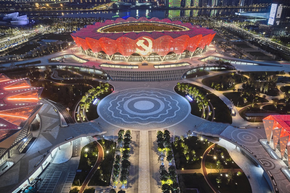 Landscape of Xi’an Olympic Sports Center ADEA