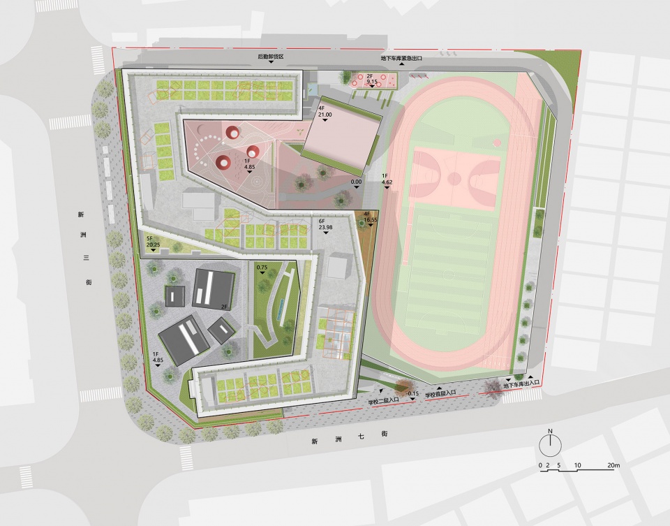 a Xinsha Primary School New Campus and New Community 11ARCHITECTURE