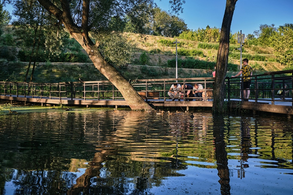 Park on the banks of the moskva river WOWHAUS