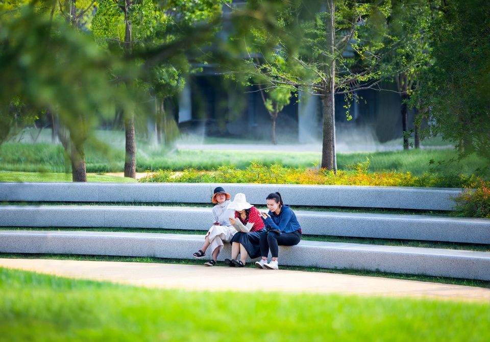 Landscape of Xi’an Olympic Sports Center ADEA