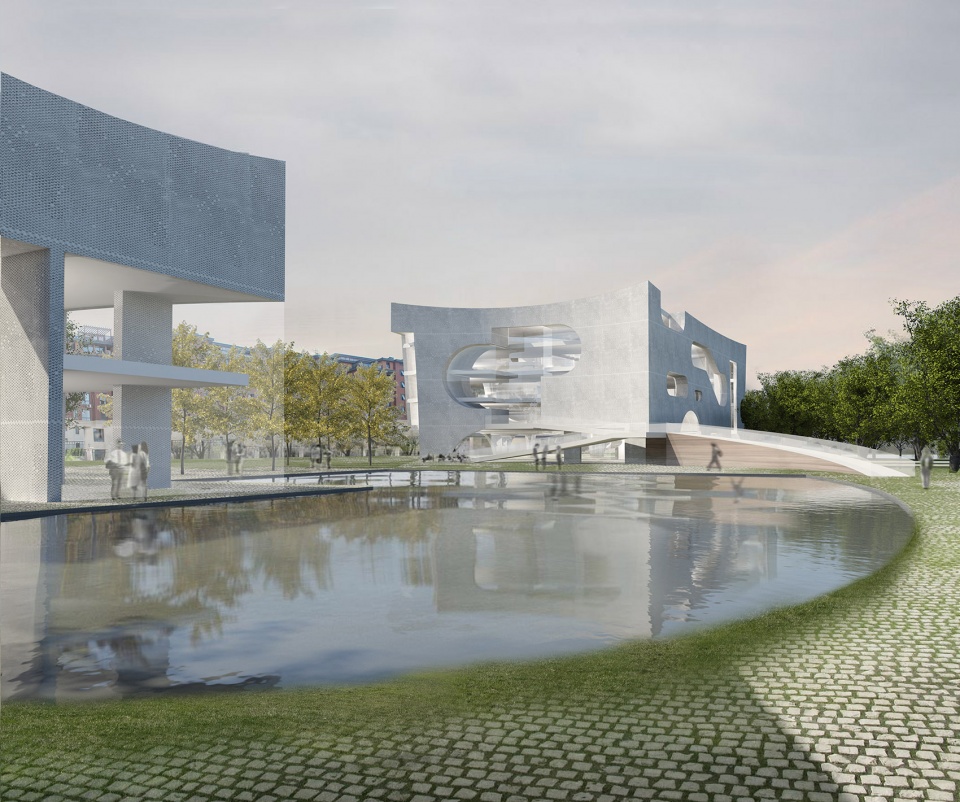 Cofco Cultural and Health Center Steven Holl Architects