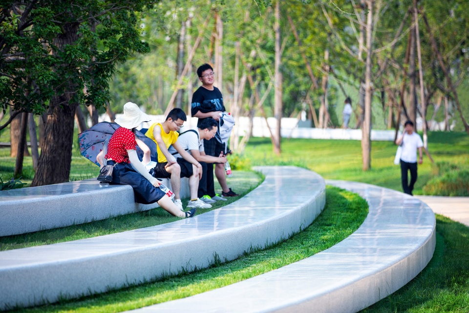 Landscape of Xi’an Olympic Sports Center ADEA