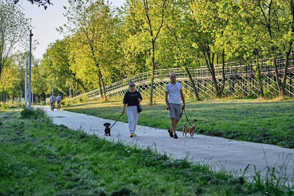 Park on the banks of the moskva river WOWHAUS