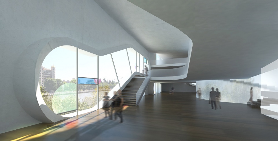 Cofco Cultural and Health Center Steven Holl Architects
