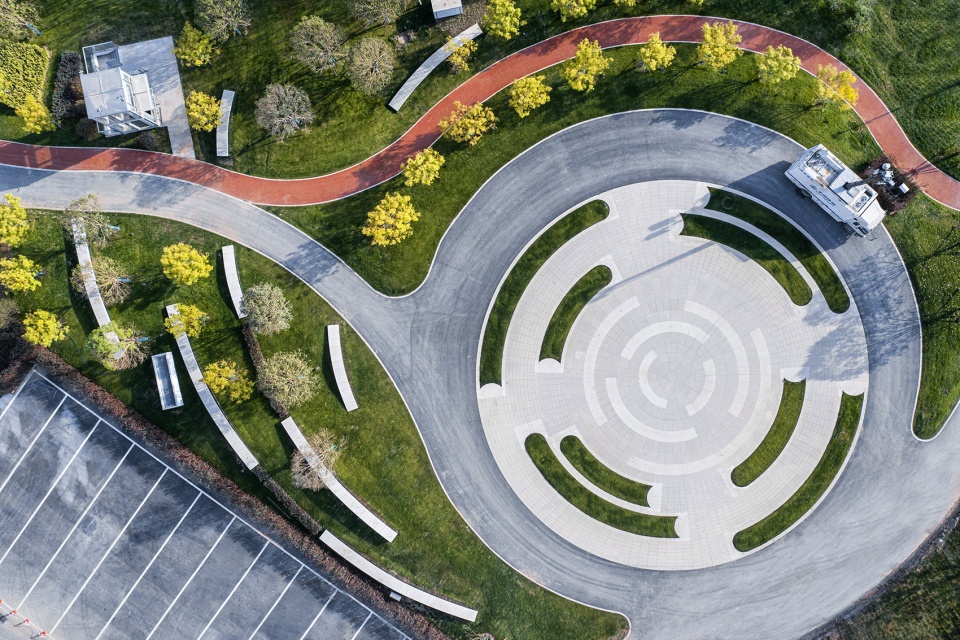 Landscape of Xi’an Olympic Sports Center ADEA