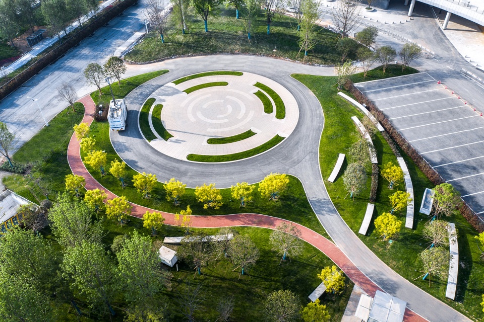 Landscape of Xi’an Olympic Sports Center ADEA