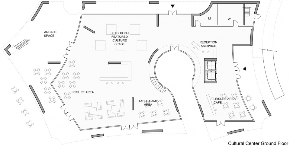 Cofco Cultural and Health Center Steven Holl Architects