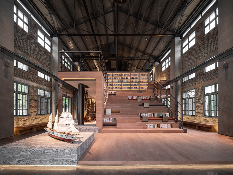 mawei shipbuilding library china by wj design