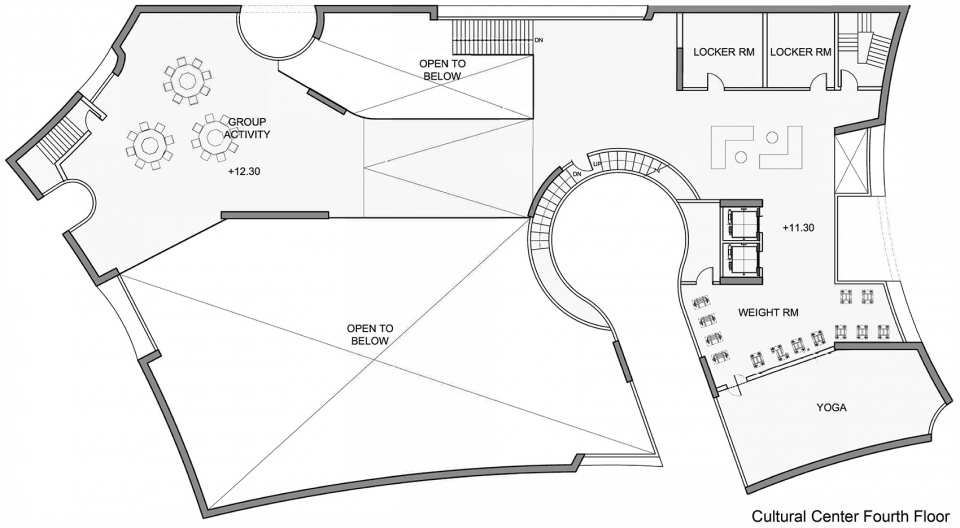 Cofco Cultural and Health Center Steven Holl Architects