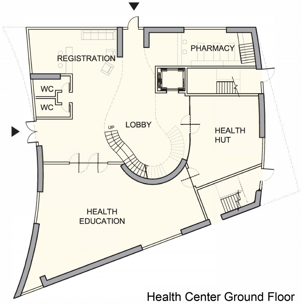 Cofco Cultural and Health Center Steven Holl Architects