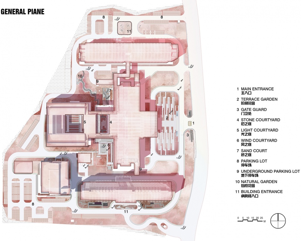 Panzhou Traditional Chinese Medicine Hospital Landscape Design Mind Studio