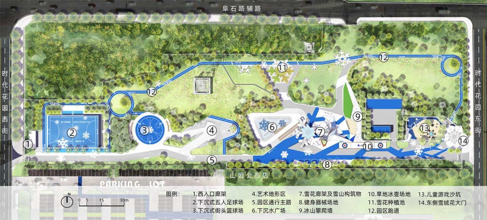 beijing bajiao amusement park china by la design