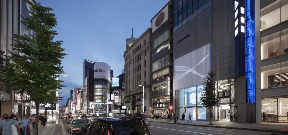 THE FLAGSHIP STORE WITH DOTS by Ryusuke Nanki