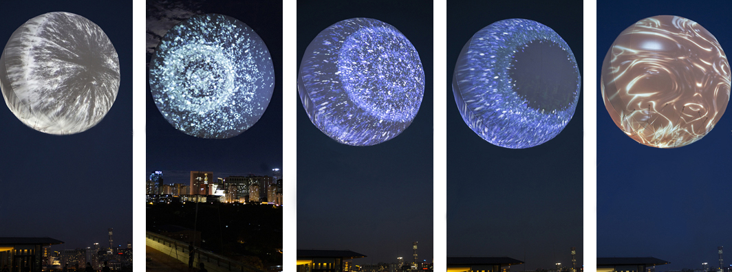 mad envisions an art installation not moon for 2021 beijing design week