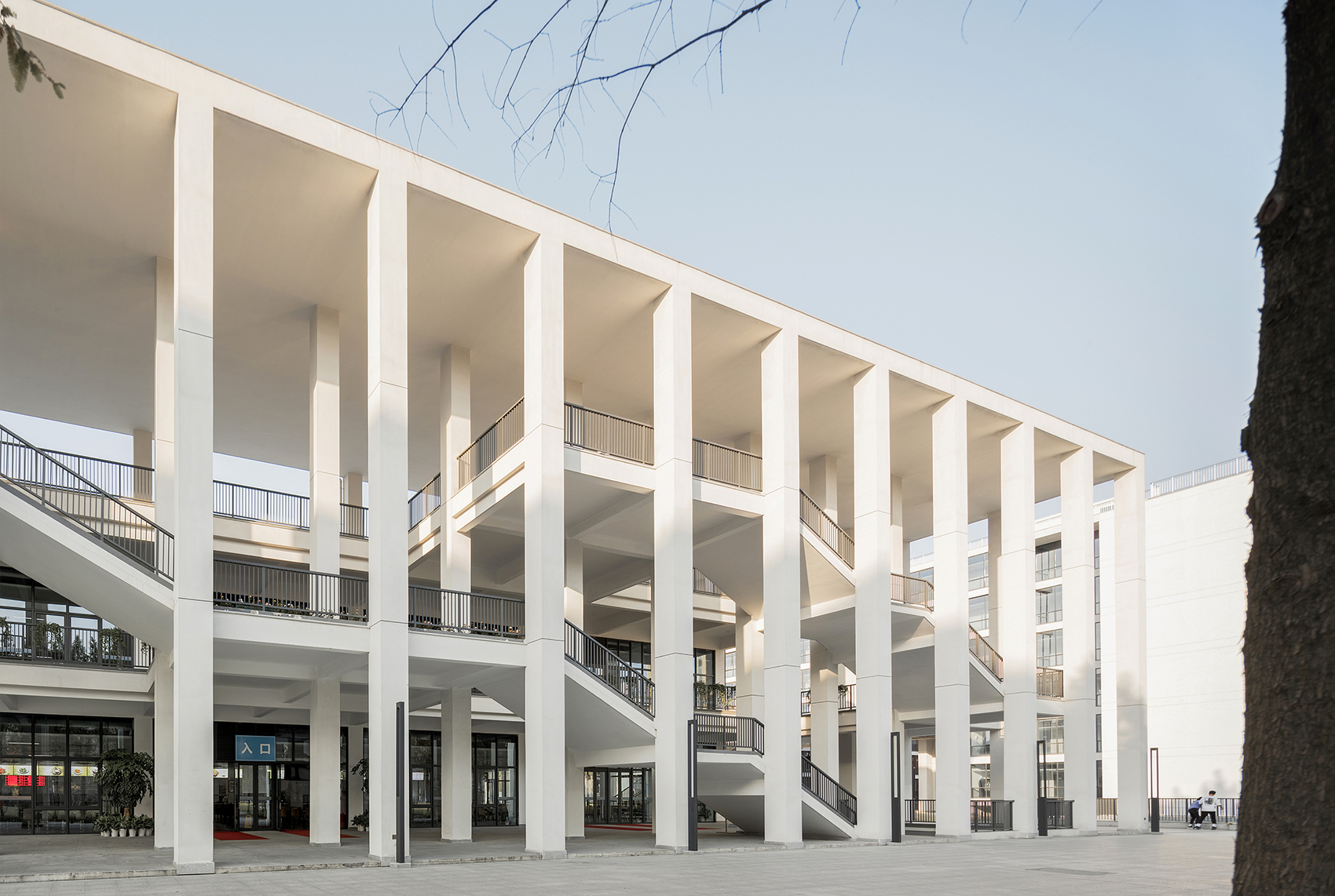 student canteen of hangzhou vocational technical college china by uad