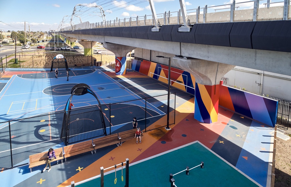 SKYRAIL COMMUNITY NODES by March Studio