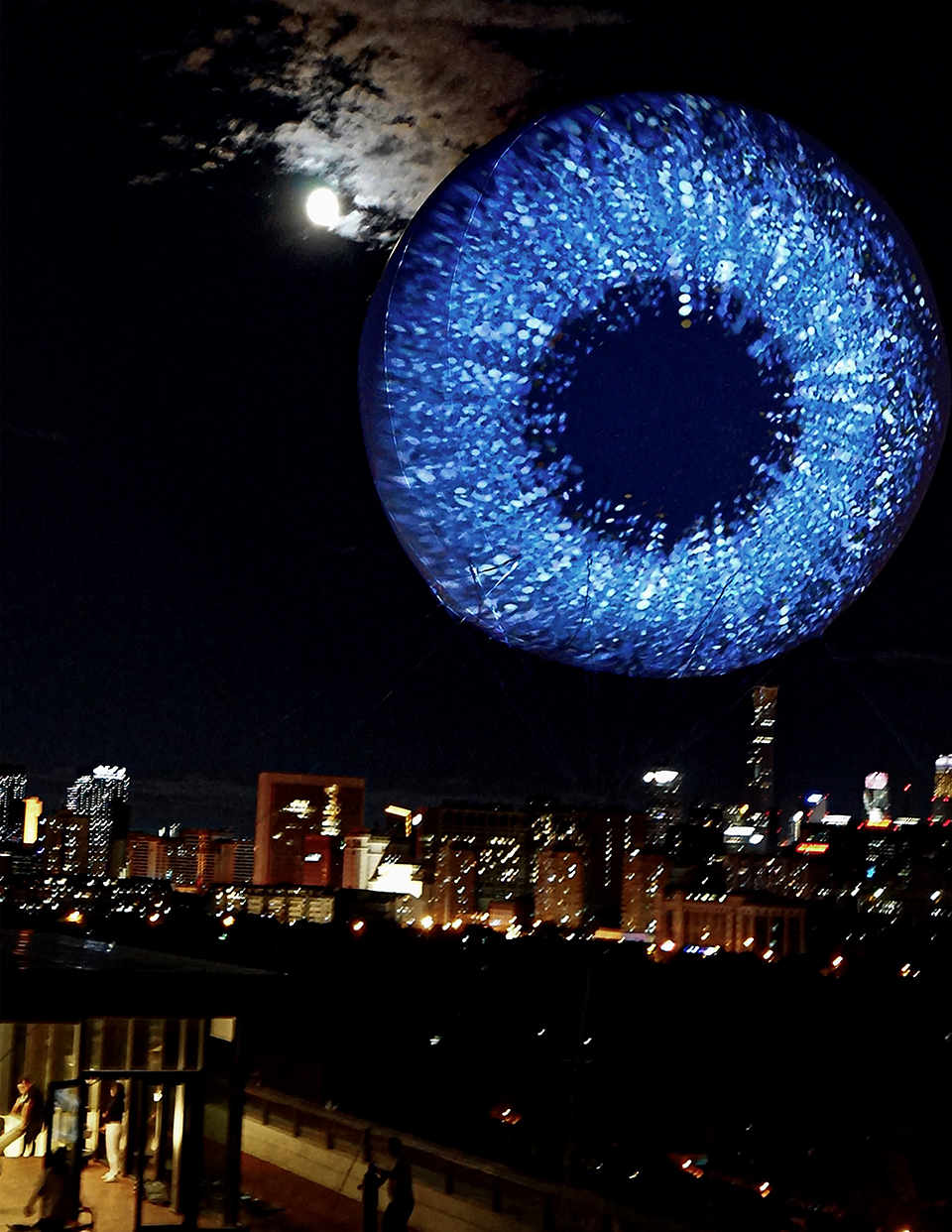 mad envisions an art installation not moon for 2021 beijing design week