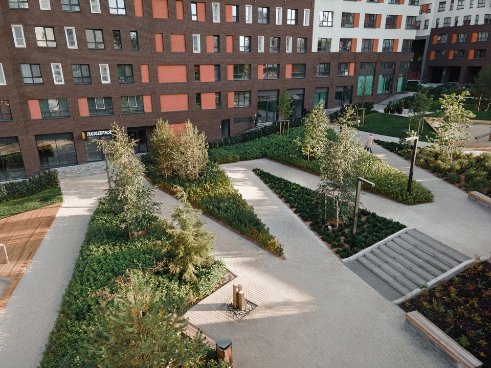 pedestrian canyon shishimskaya gorka by sp architektura krajobrazu brusnika design