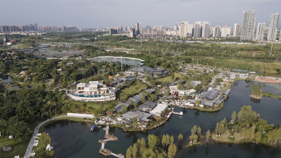 tianfu gourmet island of luxelakes eco city phase i china by yudao landscape design