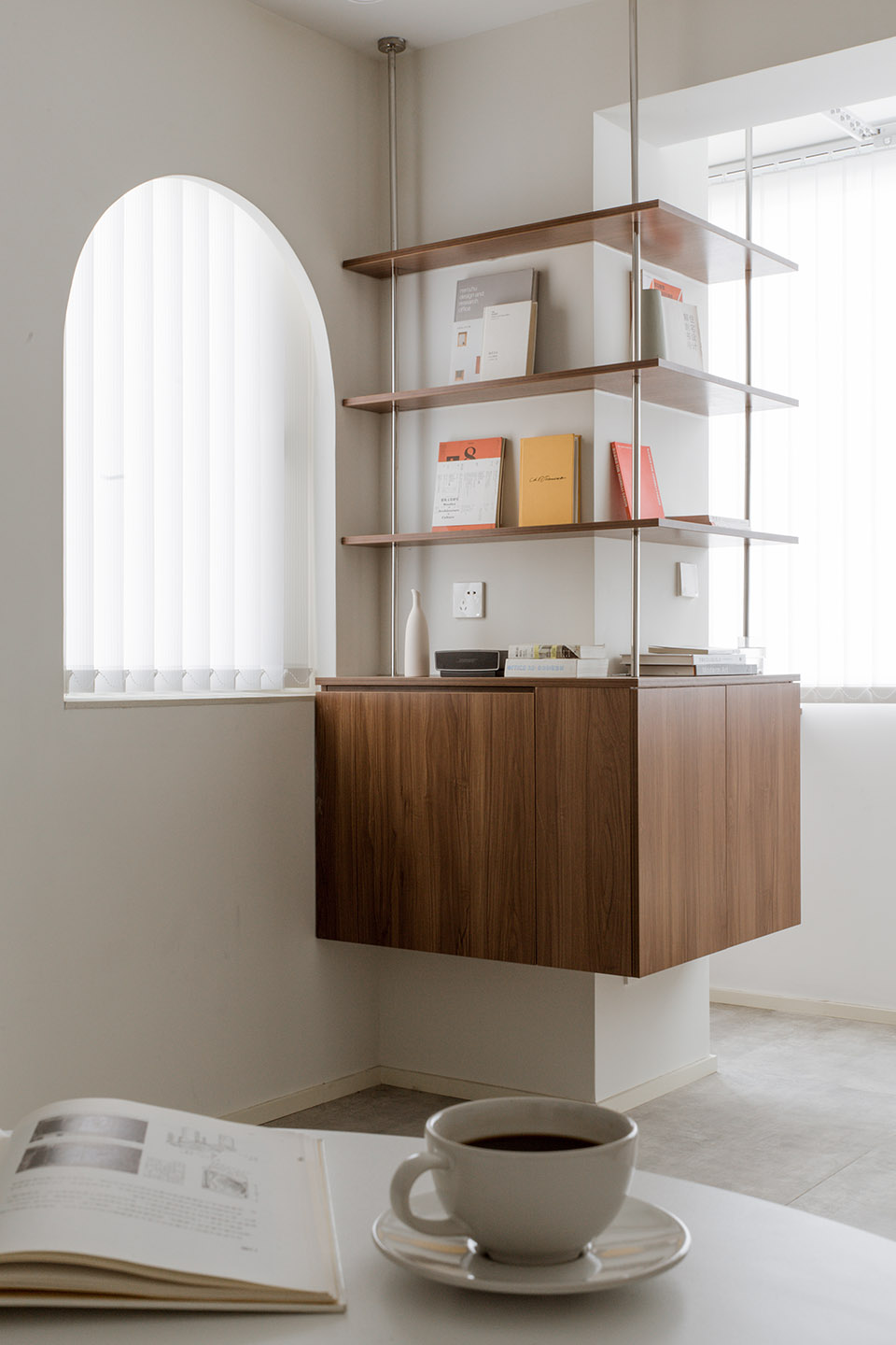The Wedging of Stainless Steel – 65㎡ apartment interior design by QISI ...