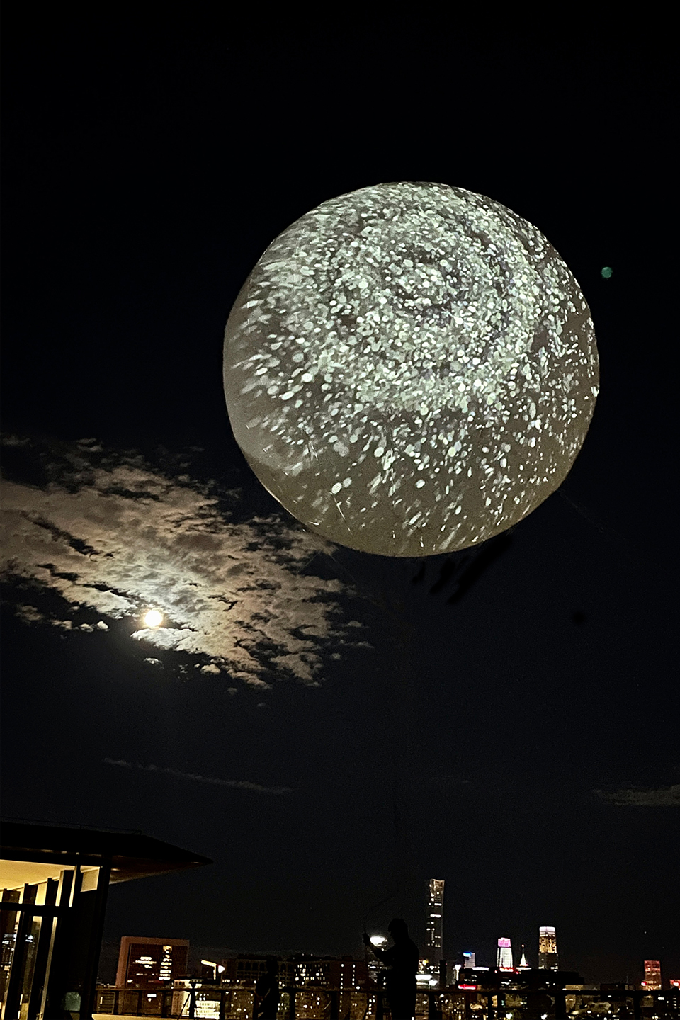 mad envisions an art installation not moon for 2021 beijing design week