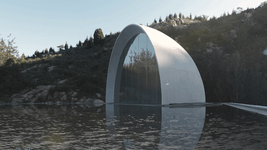 taians ceremony hall the hometown moon china by syn architects