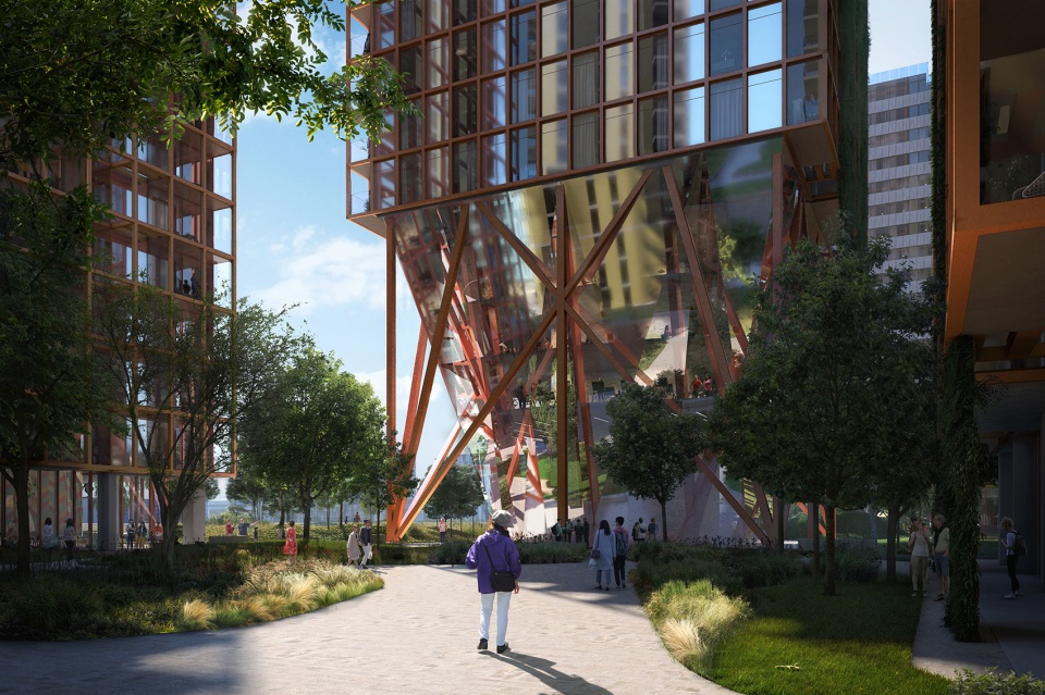 morden wharf by oma