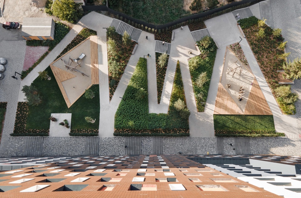 pedestrian canyon shishimskaya gorka by sp architektura krajobrazu brusnika design