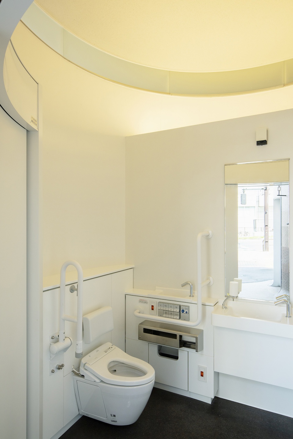 yoyogi hachiman public toilet by toyo ito associates architects
