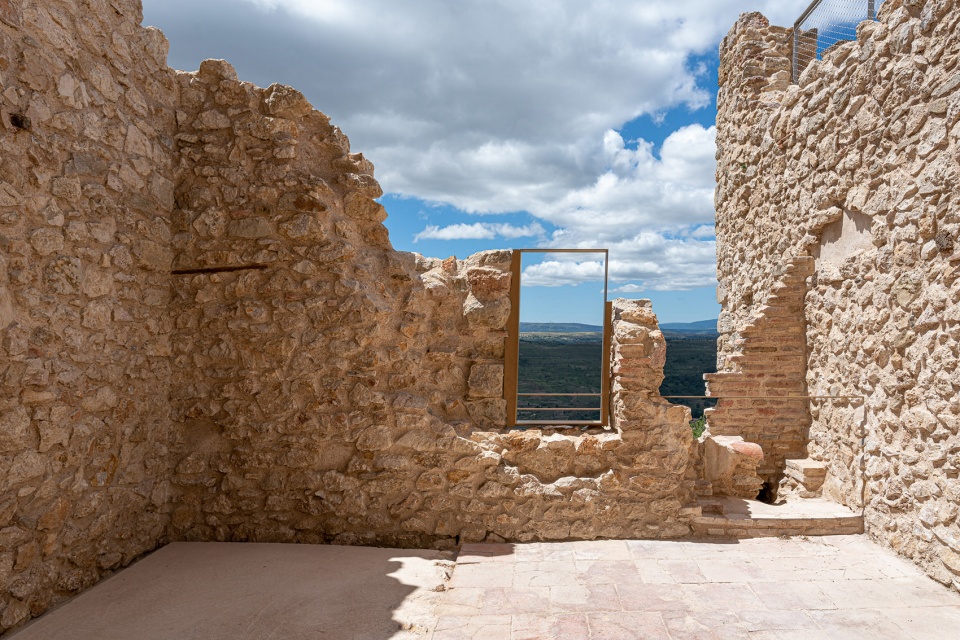 Consolidation and restoration in the area of Sant Francesc and La Pardala in Morella Castle Spain by Carquero Arquitectura