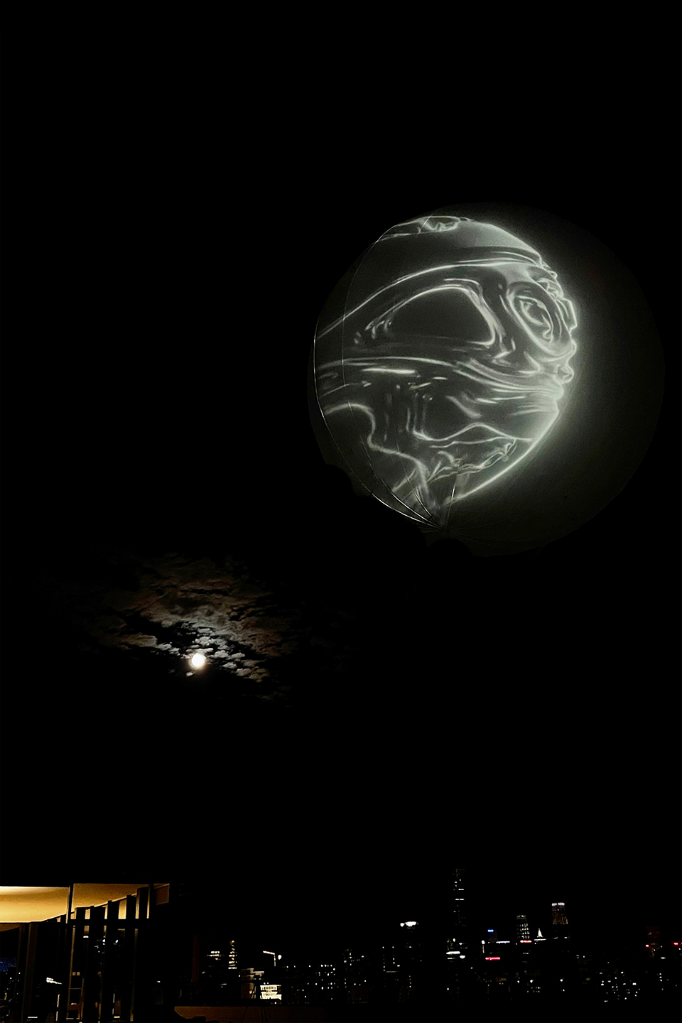mad envisions an art installation not moon for 2021 beijing design week