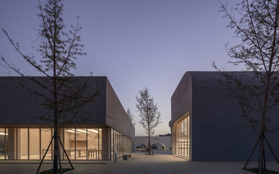 the qinchang village town hall china by studio 10